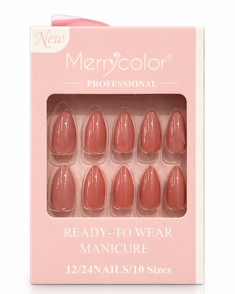 Uñas postizas efecto aurora Merrycolor