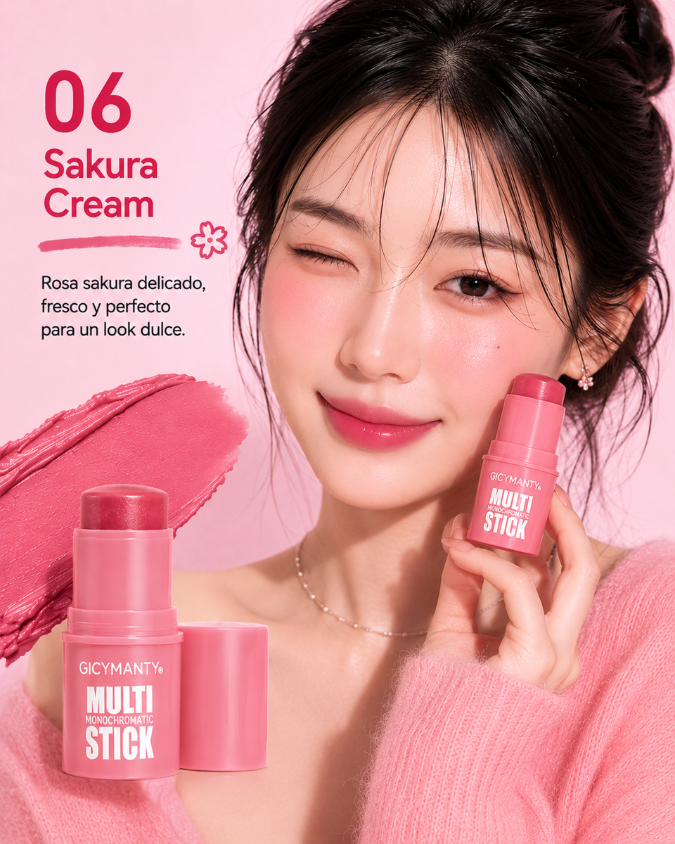 Blush en crema | Rubor Gicymanty