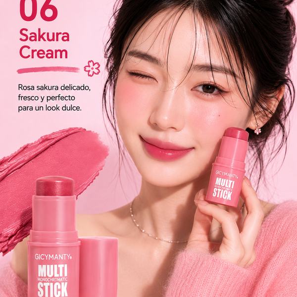 Blush en crema | Rubor Gicymanty