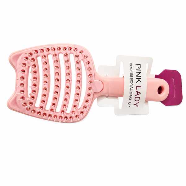 Cepillo ventilado flexible para cabello rizado y grueso