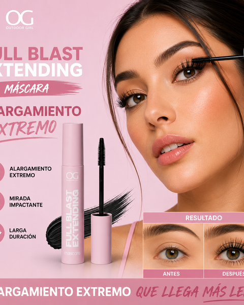 Máscara de Pestañas Full Blast Extending Waterproof OG