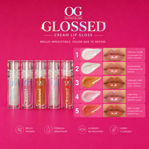 Labial lip glossed hidrantante 24 hrs OG