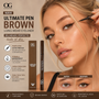 Delineador de Ojos Bronw Plumón Ultimate Pen Long Wear | Waterproof OG