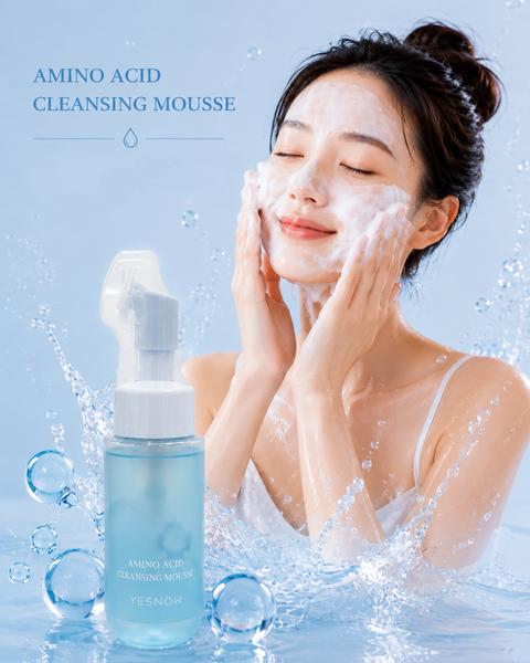 Espuma de limpieza facial c/ aminoácidos 230ml Yesnow