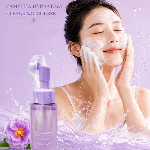 Espuma de limpieza facial con camellia 230ml Yesnow
