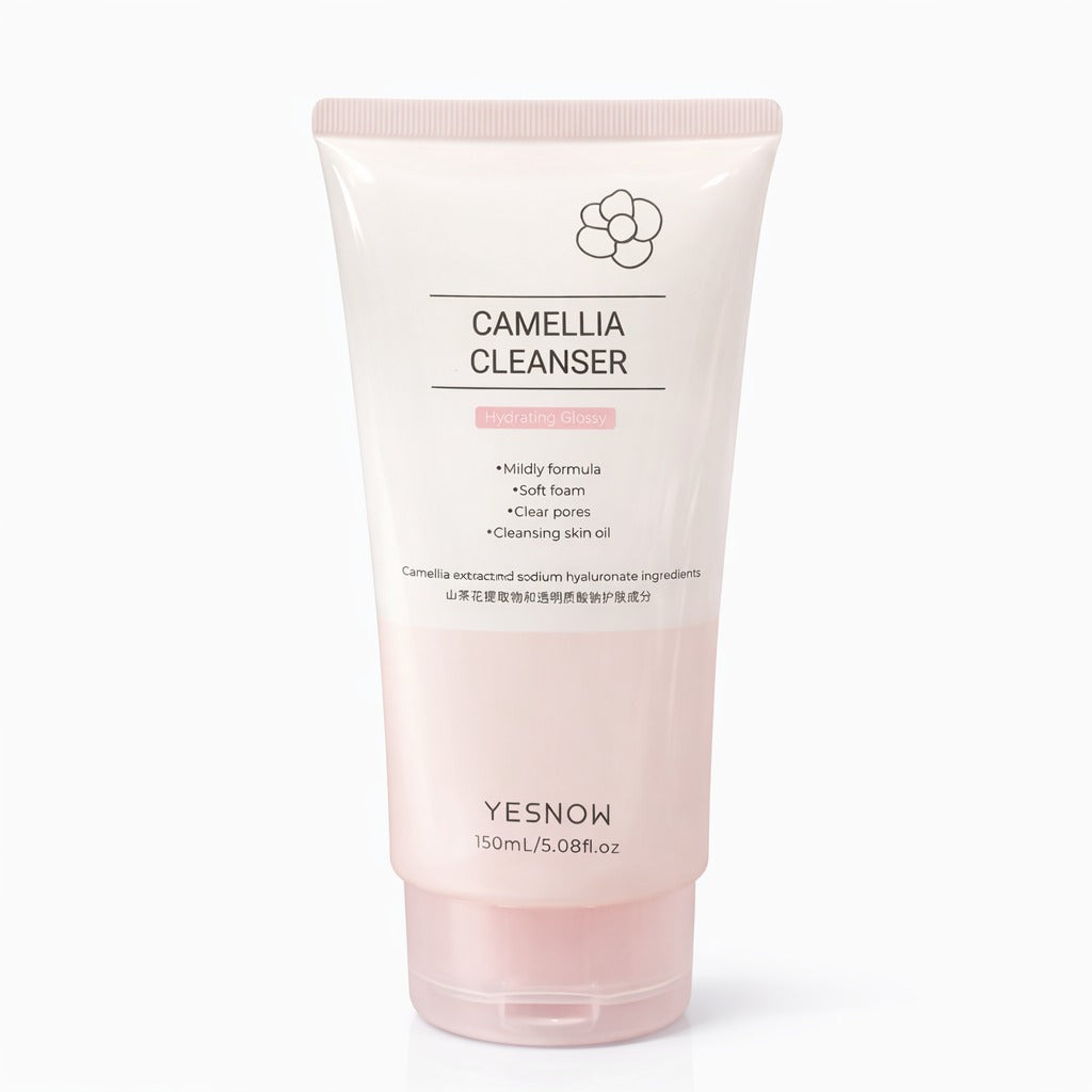 gel lipiador facial con camellia hidrata y limpia