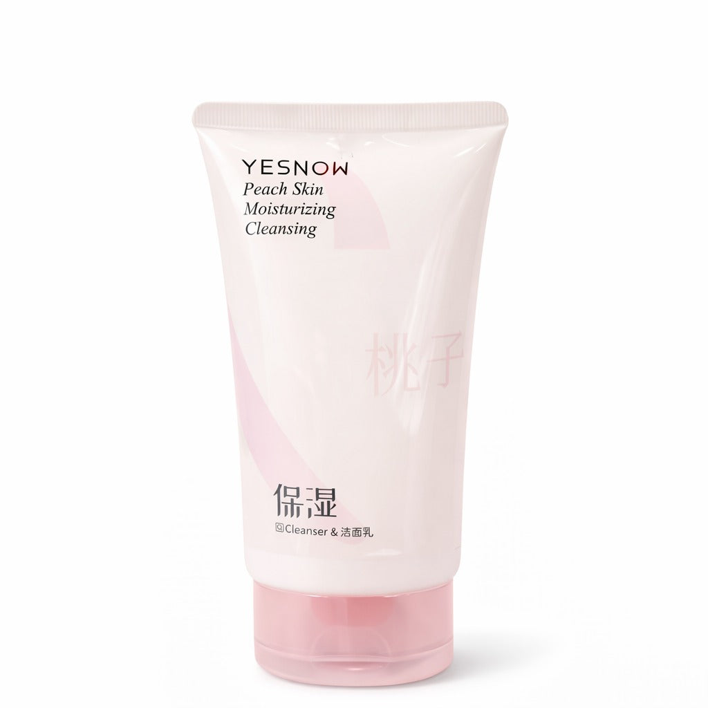 Jabón limpiador cremoso facial c/extracto durazno 150ml Yesnow