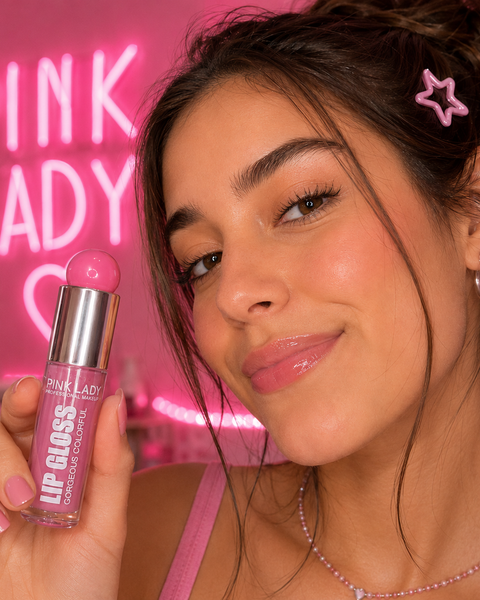 Labial Lip Gloss Colorful Hidratante