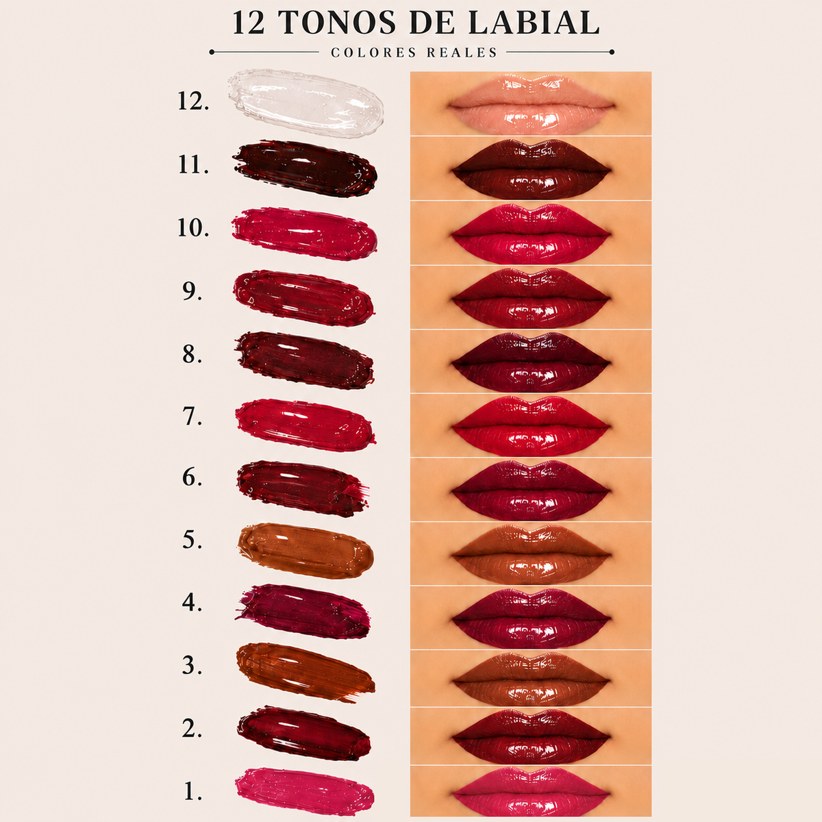 Labial Lip Gloss Hidratante Moisturizing