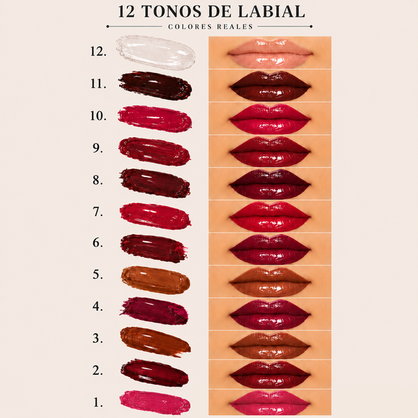 Labial Lip Gloss Hidratante Moisturizing