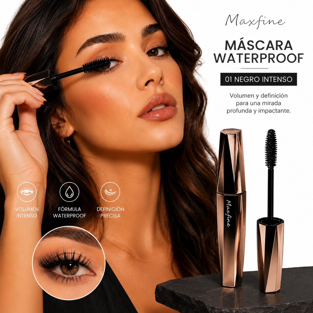 Máscara de pestañas | Waterproof Maxfine