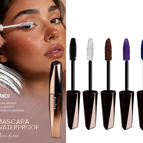 Máscara de pestañas color blanco | Waterproof Maxfine