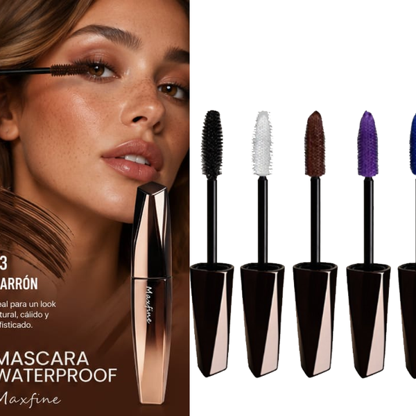 Máscara de pestañas color marrón | Waterproof Maxfine