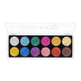 Paleta de Sombras con Brillo  - 12 Colores