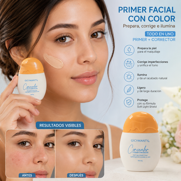 Primer Corrector Facial Máxima Duración & Cubrimiento