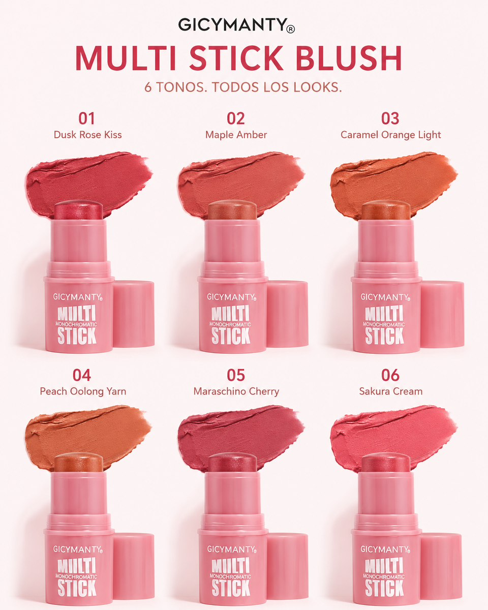Blush en crema | Rubor Gicymanty