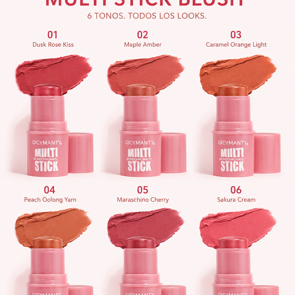Blush en crema | Rubor Gicymanty