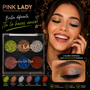 Paleta de Glitter Prensado Pink Lady - Professional Make Up (6 Tonos)