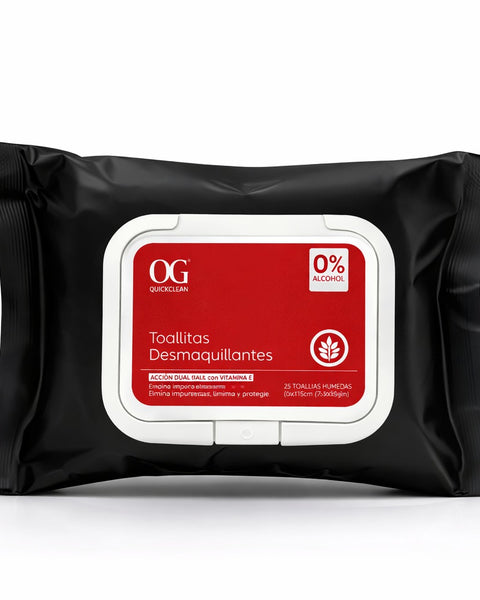 Toallas desmaquillantes con Vitamina E
