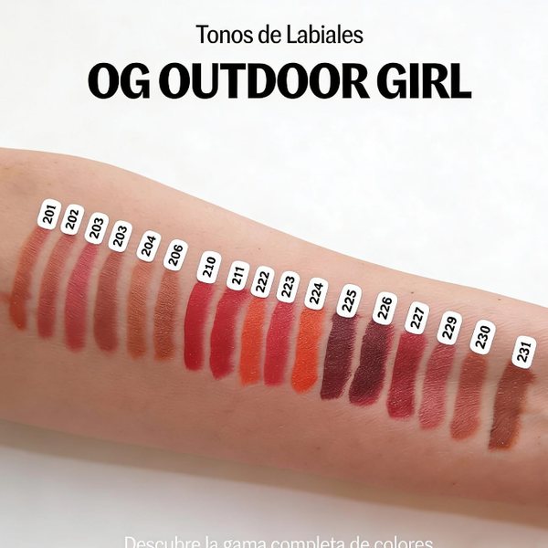 Labial en barra OG