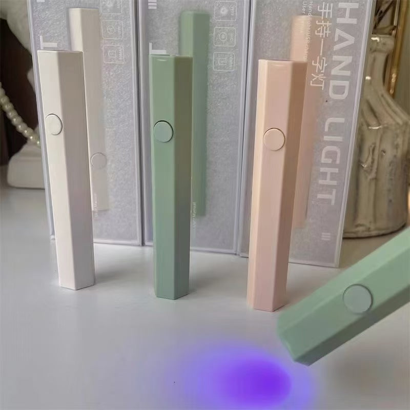 Mini lámpara UV/LED portátil recargable