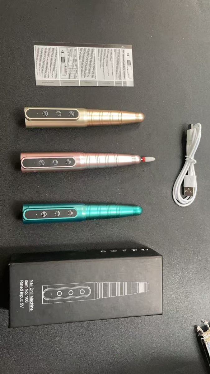 Torno electrico portatil para uñas