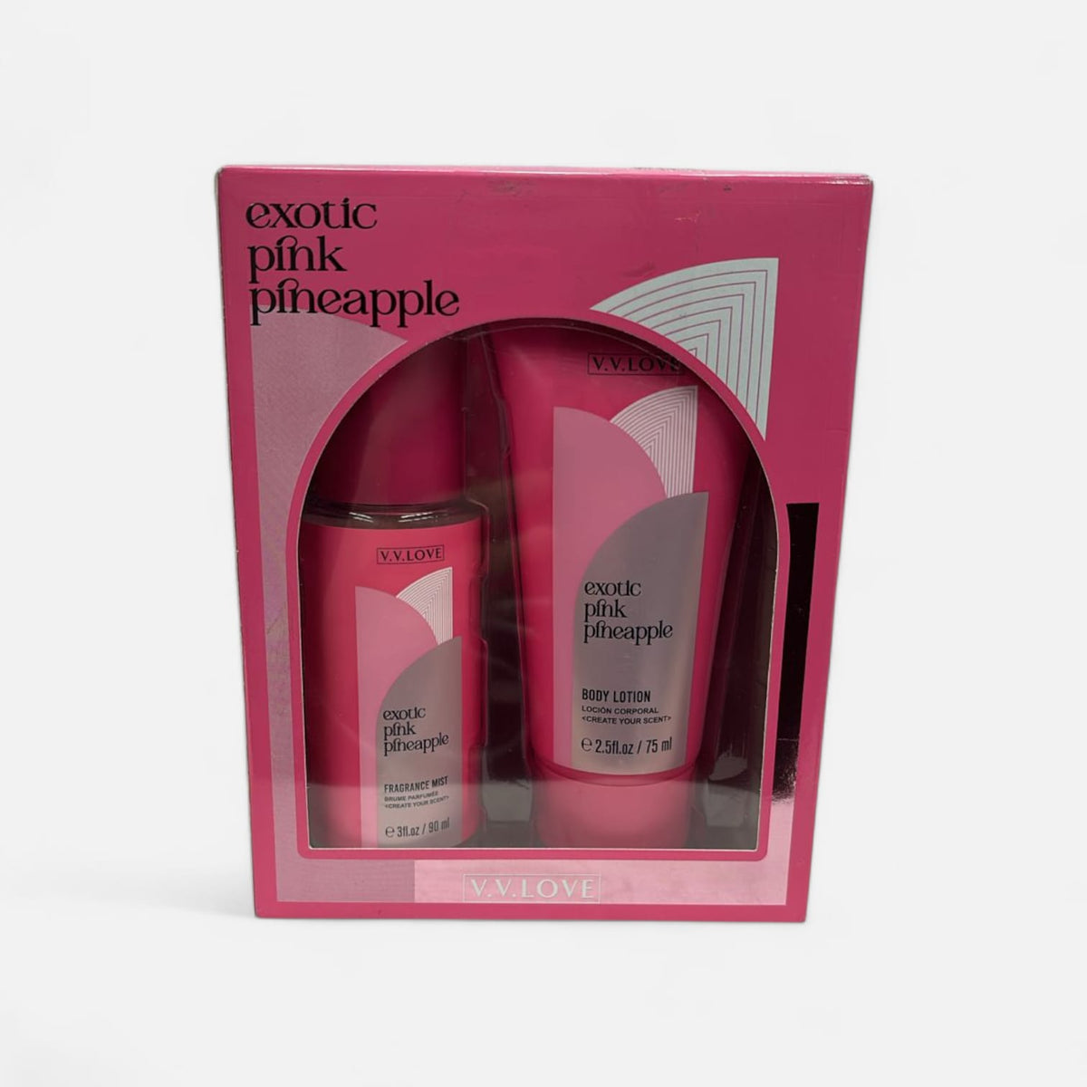 Kit splash exotic pink pineapple + crema hidratante