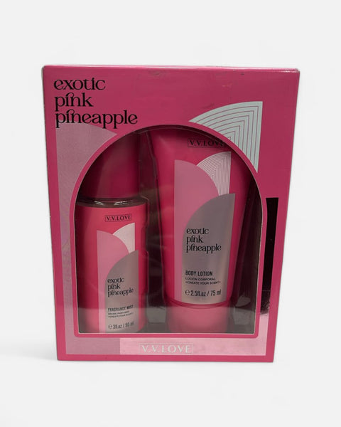 Kit splash exotic pink pineapple + crema hidratante