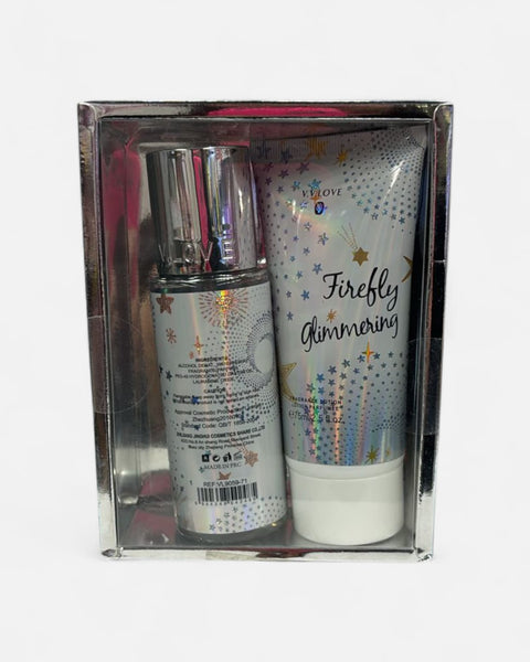 Kit splash firefly glimmery + crema hidratante