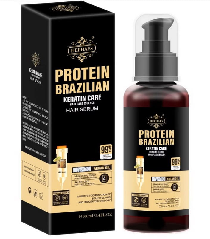 Aceite capilar con proteina brasileña