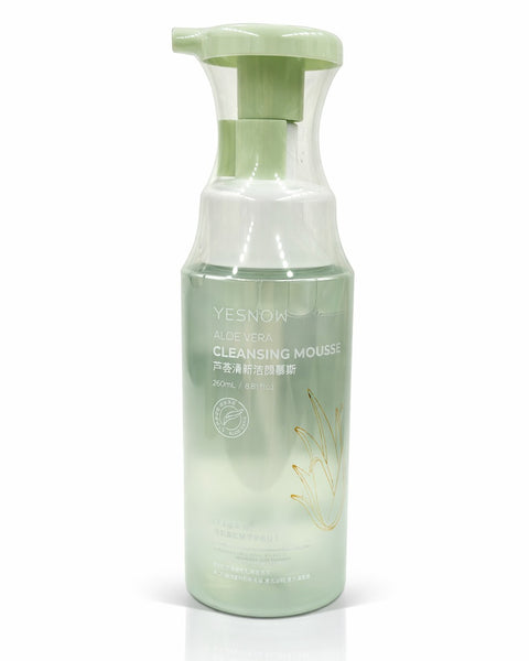 Espuma de limpieza facial de aloe vera Yesnow