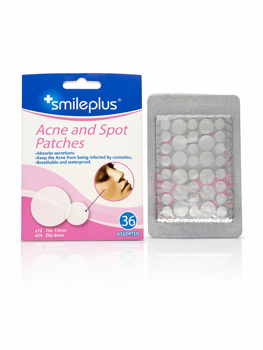 Parche anti-acne transparentes / 36 unidades
