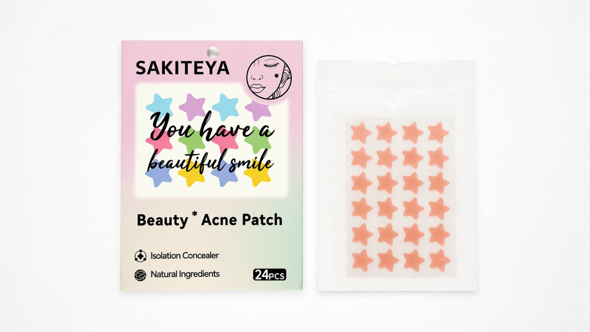 Parche anti-acne colores variados / 24 unidades
