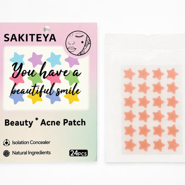 Parche anti-acne colores variados / 24 unidades
