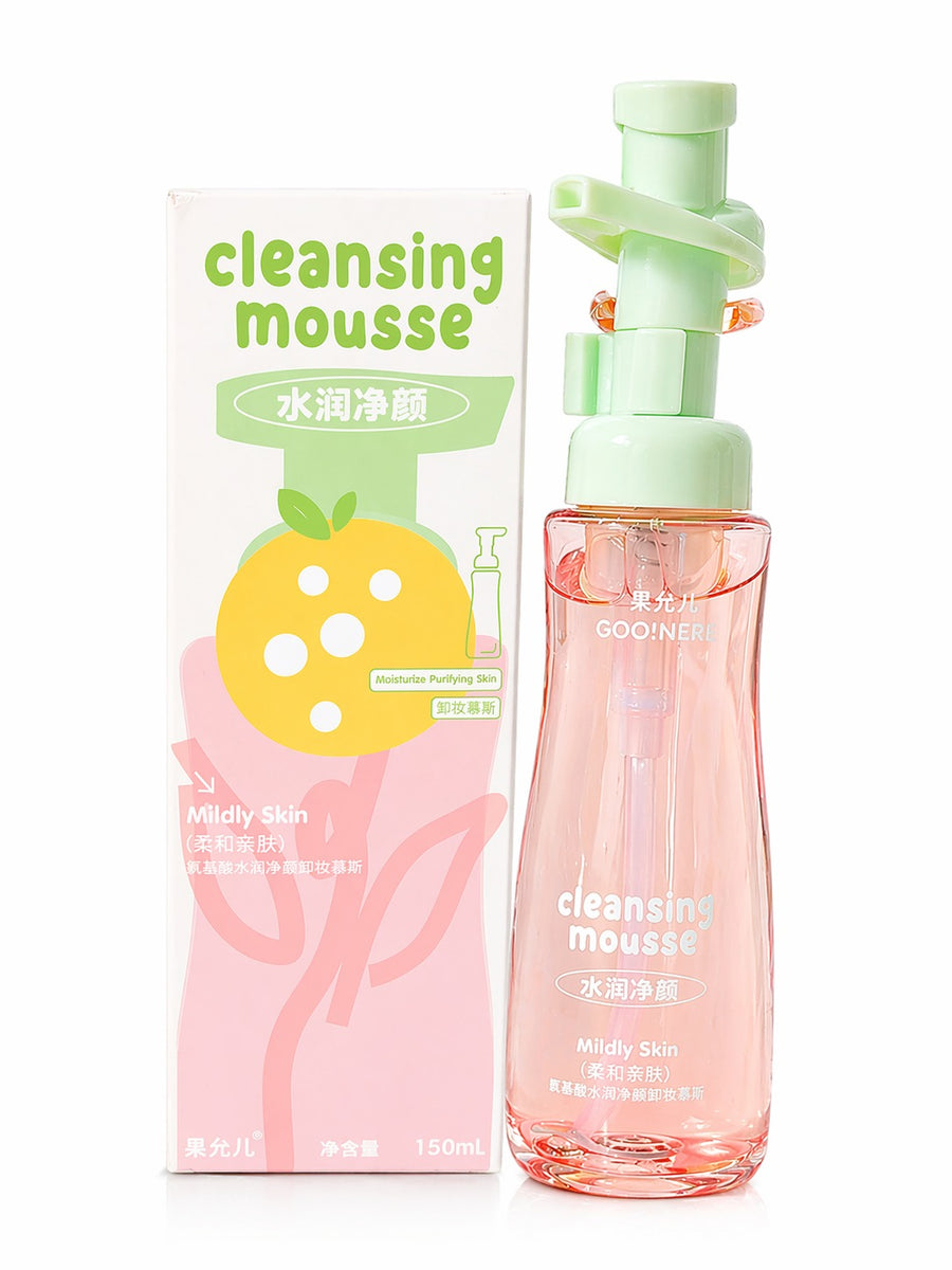 Mousse de limpieza facial c/ extracto de toronja| removedor de impurezas y maquillaje 150ml