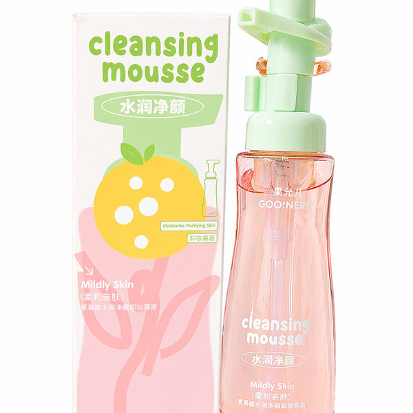Mousse de limpieza facial c/ extracto de toronja| removedor de impurezas y maquillaje 150ml