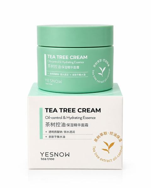 Crema hidratante facial de té verde Yesnow