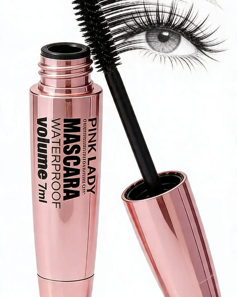 Mascara de pestañas Waterproof Pink Lady