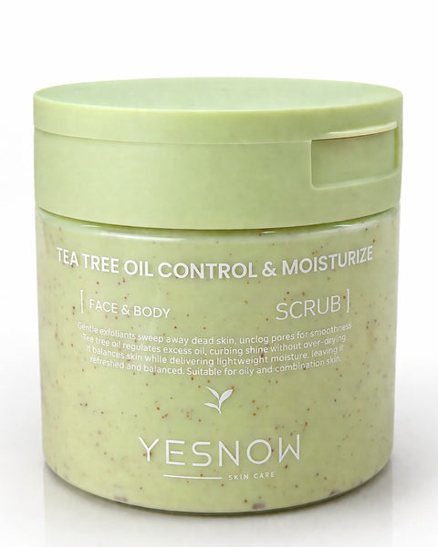 Exfoliante corporal con extracto de Té verde | Control de brillo 300g