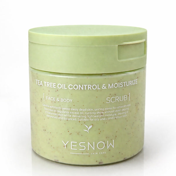 Exfoliante corporal con extracto de Té verde | Control de brillo 300g