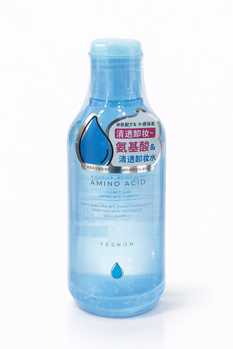 Agua micelar desmaquillante c/aminoácido 250ml Yesnow