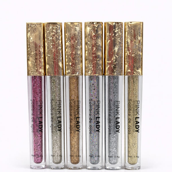 Sombra liquida & delineador Glow Pink Lady $3x9.990