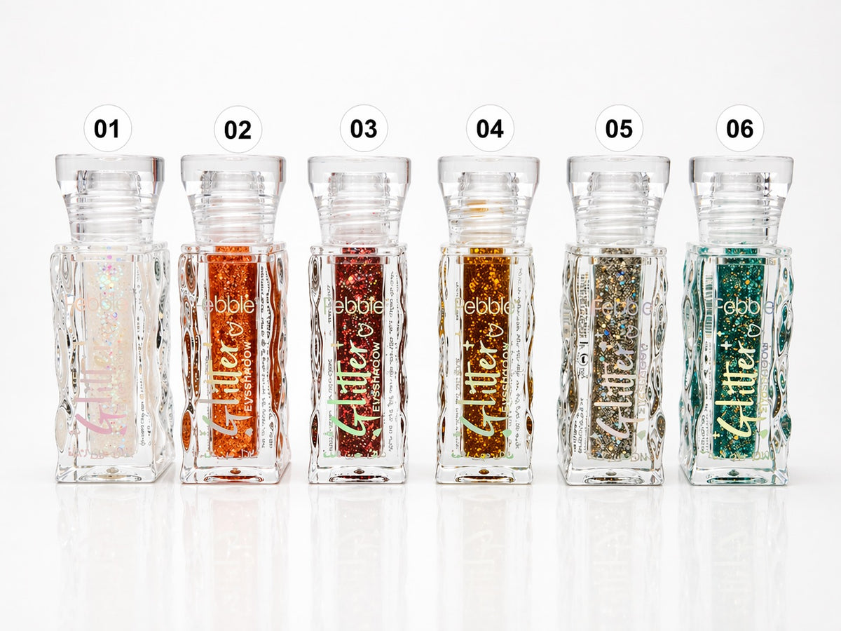 Sombra & delineador en glitter Febble