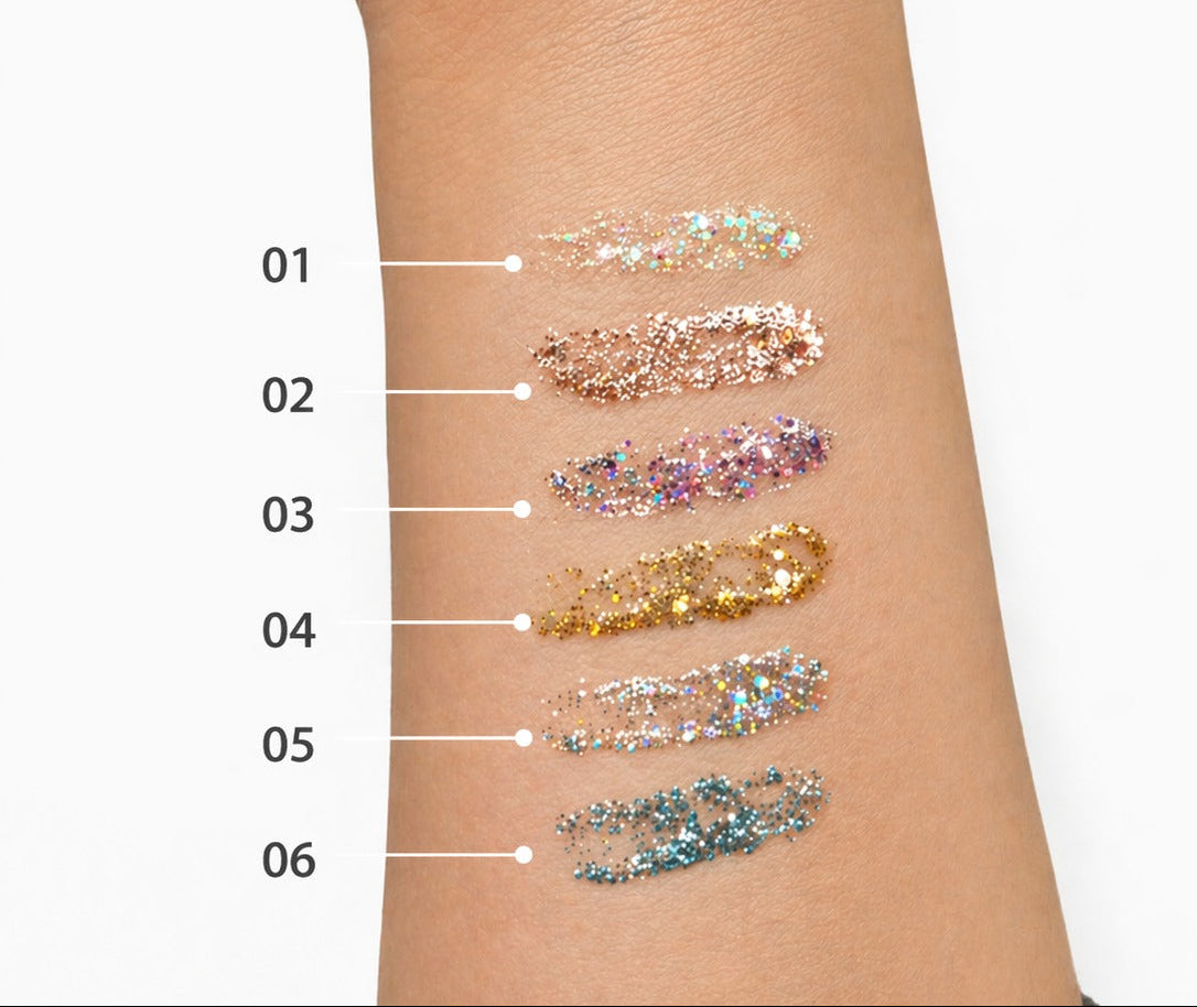 Sombra & delineador en glitter Febble