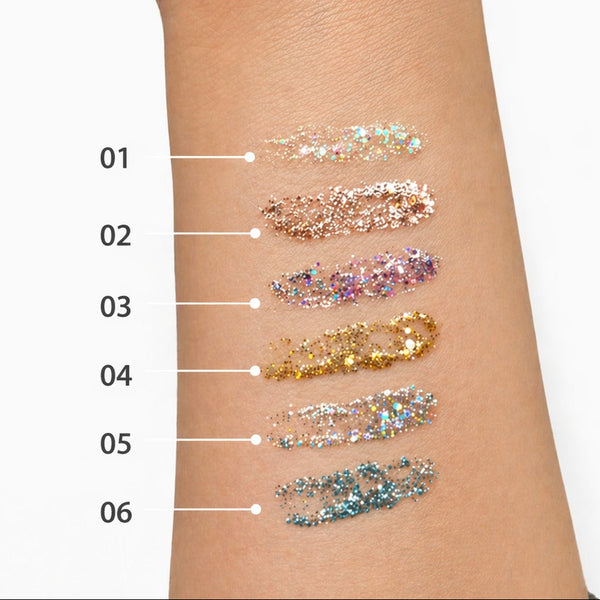Sombra & delineador en glitter Febble