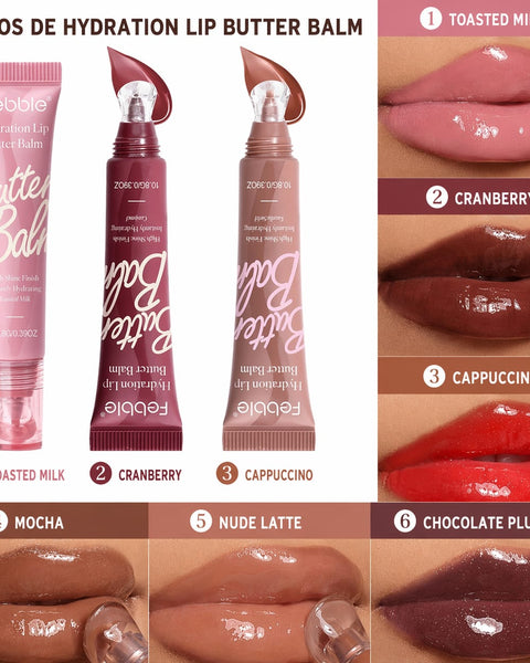 Lip gloss butter balm