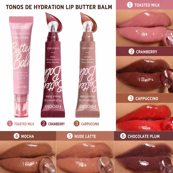 Lip gloss butter balm