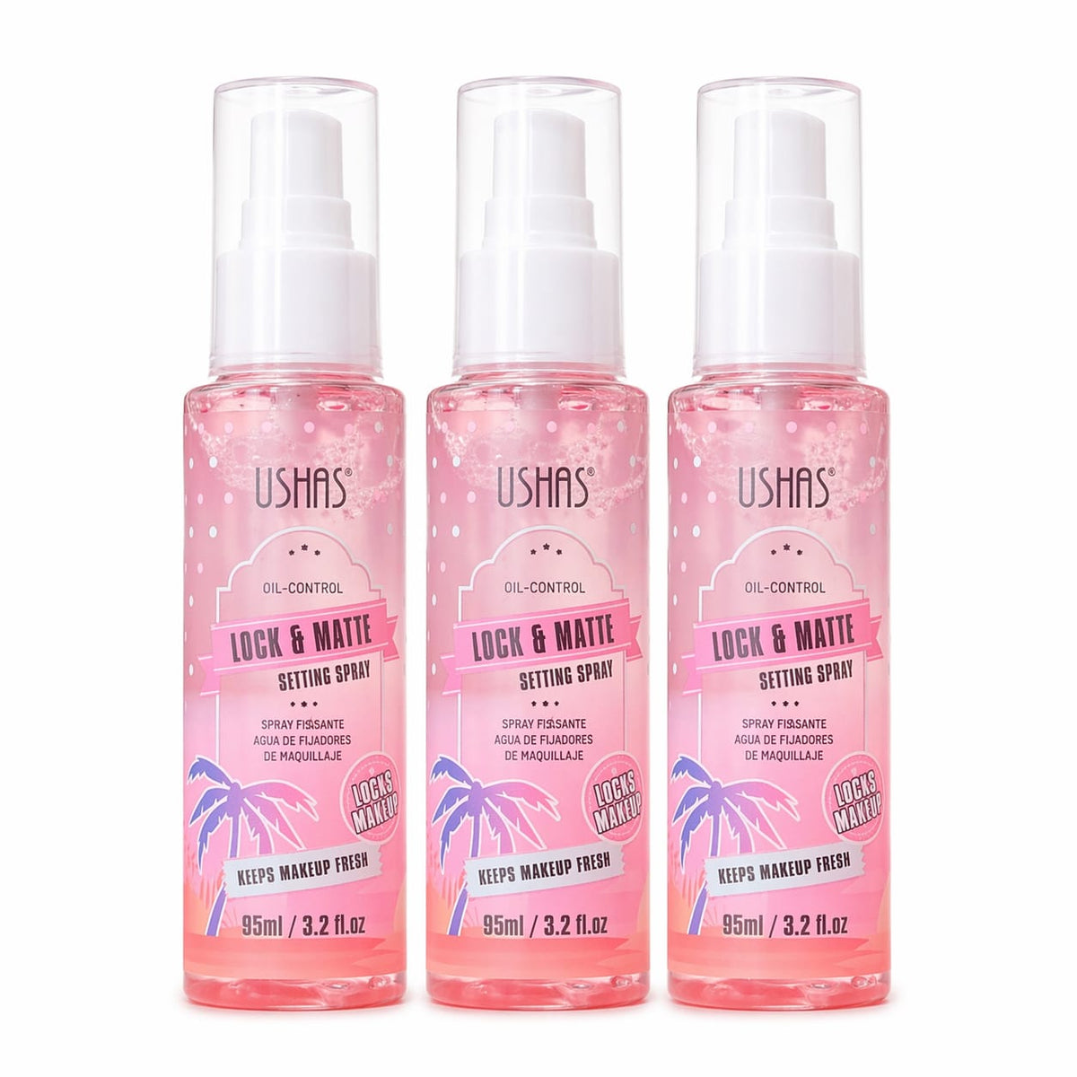 Fijador de Maquillaje Oil Control Ushas