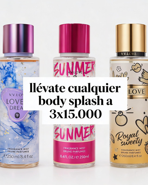 ¡Llévate cualquier body splash! 3x15.000