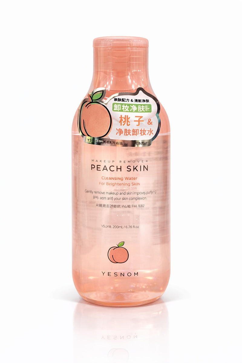 Agua micelar desmaquillante c/extracto de durazno 250ml Yesnow
